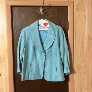 Dialogue 2 Button Blazer with Side Pockets